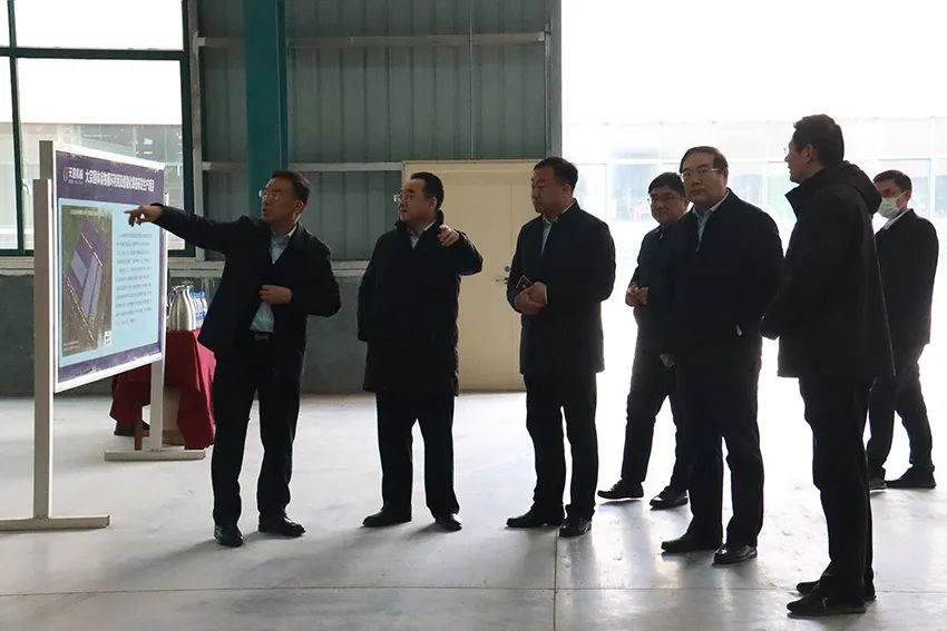 濟(jì)寧市委常委，市政府副市長、黨組副書記王宏偉蒞臨天意機(jī)械調(diào)研大宗固廢項(xiàng)目